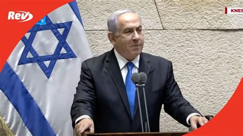netanyahu speech transcript